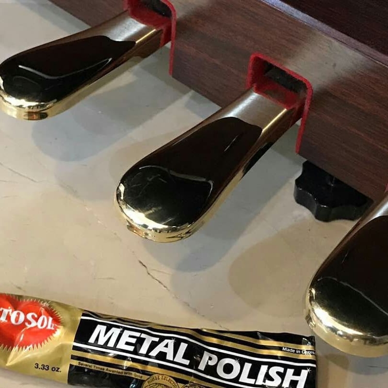 Autosol Metal Polish Cleaner Aluminium Chrome Metal 75ml / 3.33oz