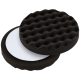 Waffle pad black soft 150 mm
