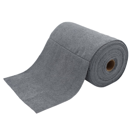 Microfibre cloth grey Soft 30 x 30 cm on roll 75 pcs
