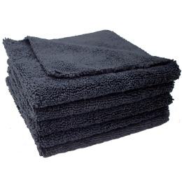 Microfiber cloth POLISH 40 x 40 cm black (5 pcs)