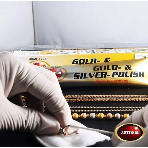 Autosol Gold and Silver polish