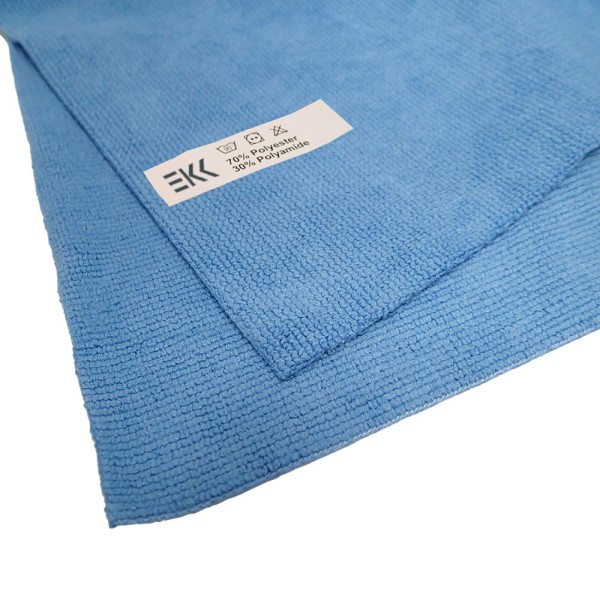 Microfiber cloth Laser 40 x 40 cm blue (5 pieces)