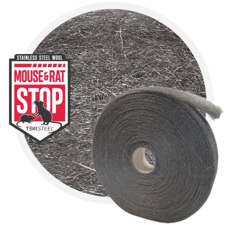 Mouse & Rat STOP Steel Wool - roll 5 kg