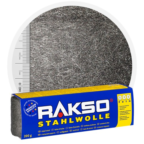 Rakso Steel Wool 000 FINE