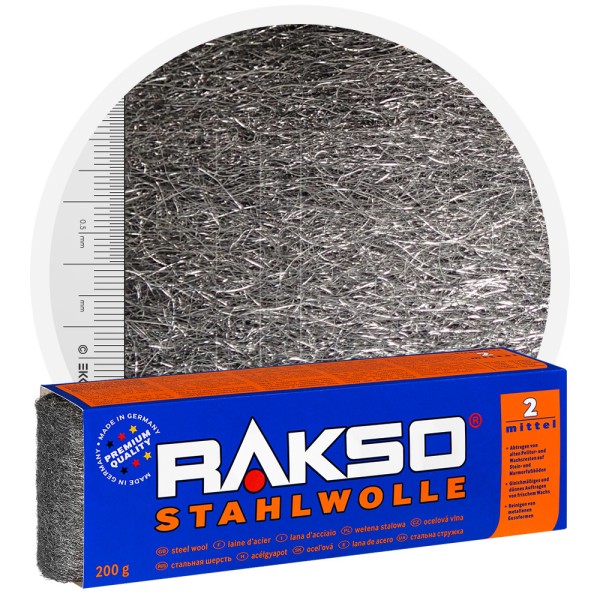 Rakso Steel Wool 2 MIDDLE