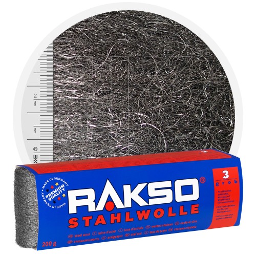 Rakso Steel Wool 3 COARSE