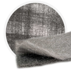 Stainless Steel Wool 434 crossed 400 mm - 70 μm, ± 1000 gr/m2