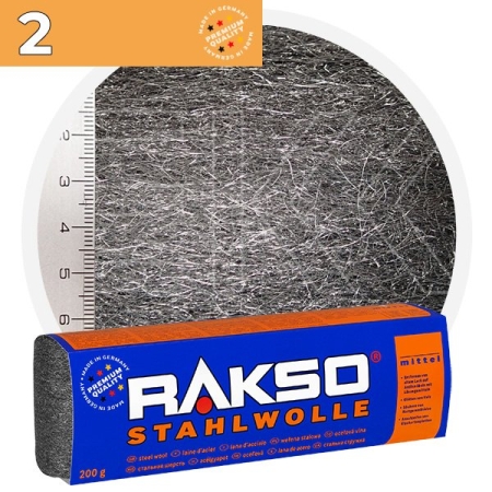 Rakso Steel Wool 2 MIDDLE