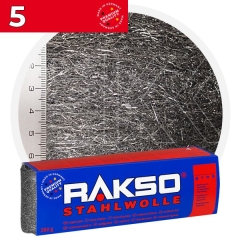 Rakso Steel Wool 5 SUPER COARSE