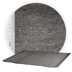 Stainless Steel Wool 434 - 1000 mm, 30 μm, ± 1200 gr/m2 (per metre)