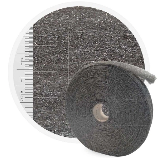 Exhaust Stainless Steel Wire Wool Wrap