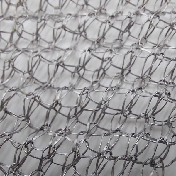 Aluminium Knitted Wire Mesh crimped 500 mm