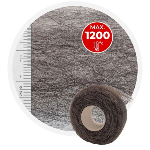 Stainless steel Damper wool HT - roll 1 kg
