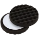 Waffle pad black soft 150 mm
